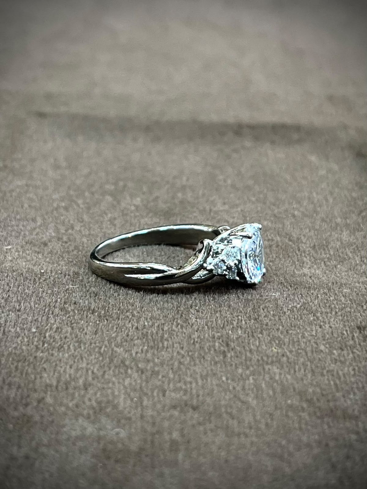 Silverya Radiant Oval Solitaire Ring – 925 Sterling Silver