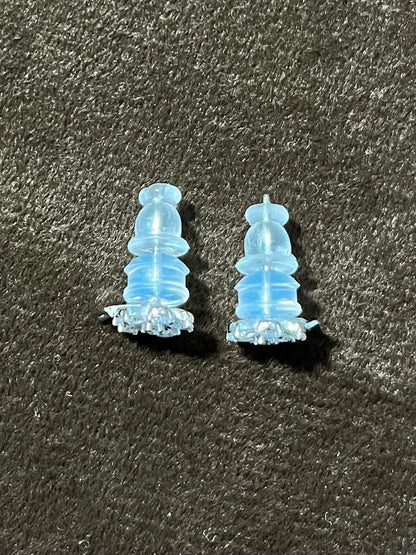 925 Sterling Silver Lucky Clover Stud Earrings