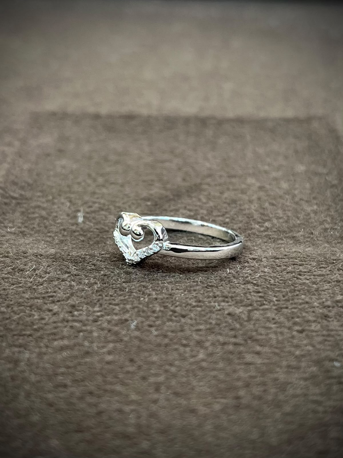925 Sterling Silver Infinity Heart Ring for Women | Sparkling CZ Love Ring
