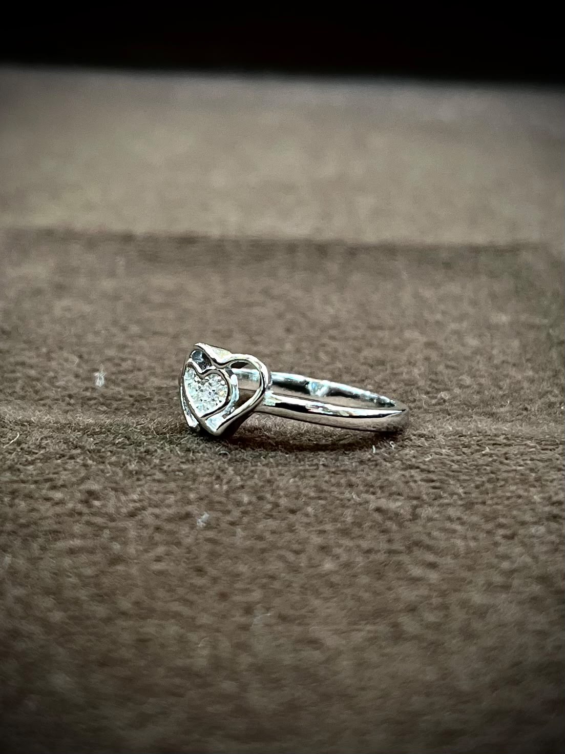925 Sterling Silver Double Heart Ring for Women | Sparkling CZ Love Ring