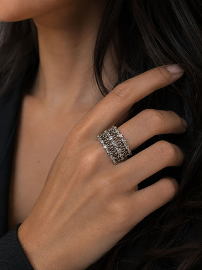 Silverya 925 Sterling Silver Convertible Ring Bracelet