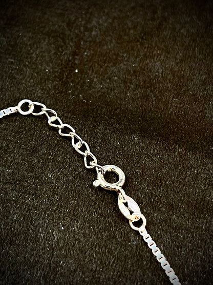 Rose Gold Plated Floral Pendant Necklace in 925 Sterling Silver