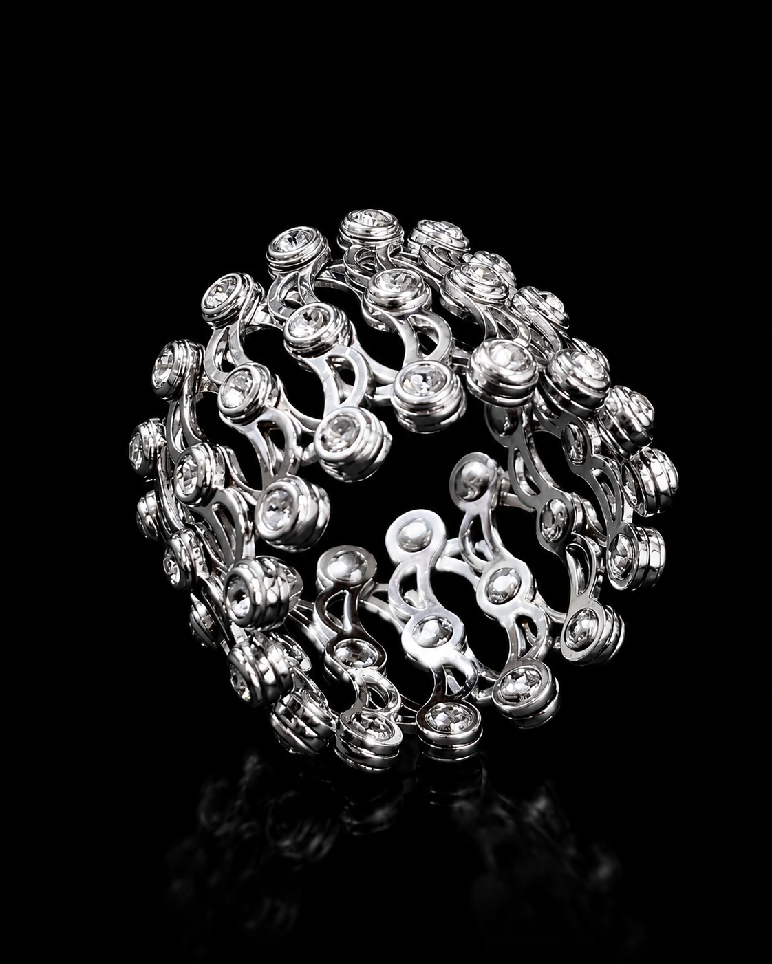 Silverya 925 Sterling Silver Convertible Ring Bracelet